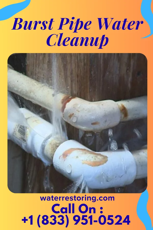 Burst Pipe Water Cleanup in Rockcreek, OR